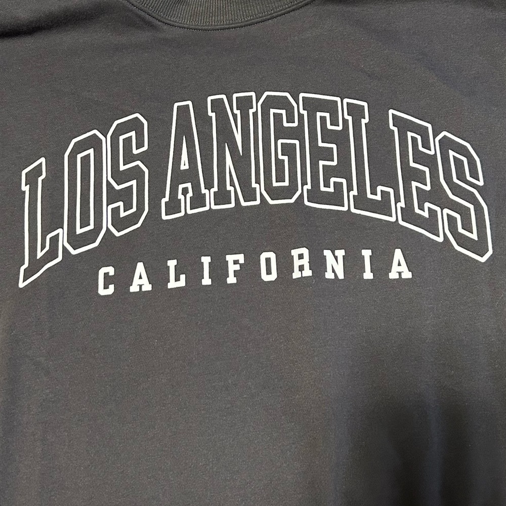 Los Angeles  California Grey Crewneck Hoodie - Picture 3 of 5
